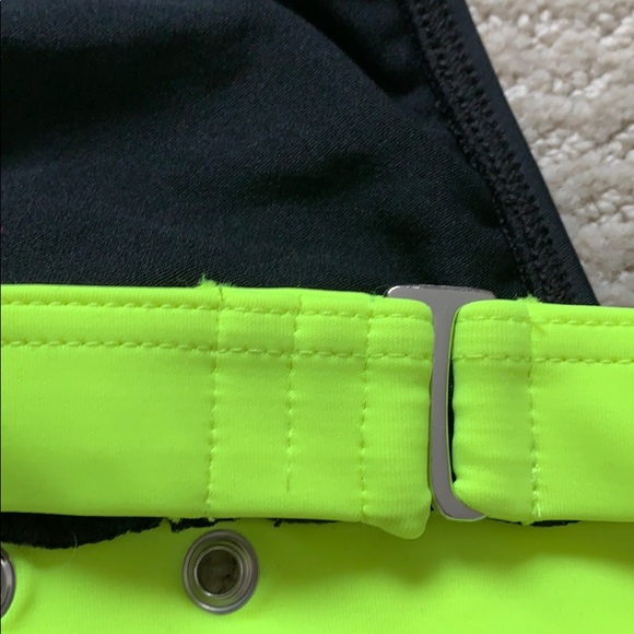 NEW La Vie En Rose 3 piece swimsuit black/green - Picture 5 of 12